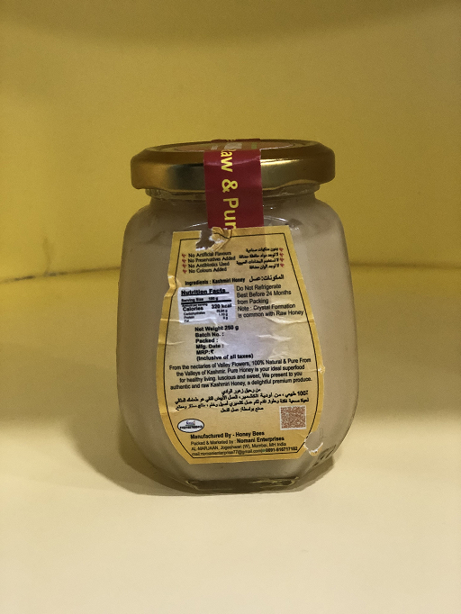 White Honey 250g – Pure & Natural Kashmiri Honey